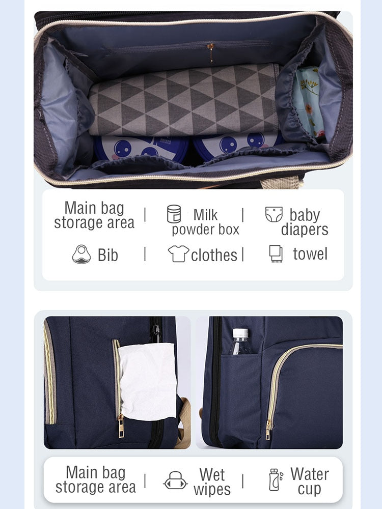 Monroe Diaper Bag