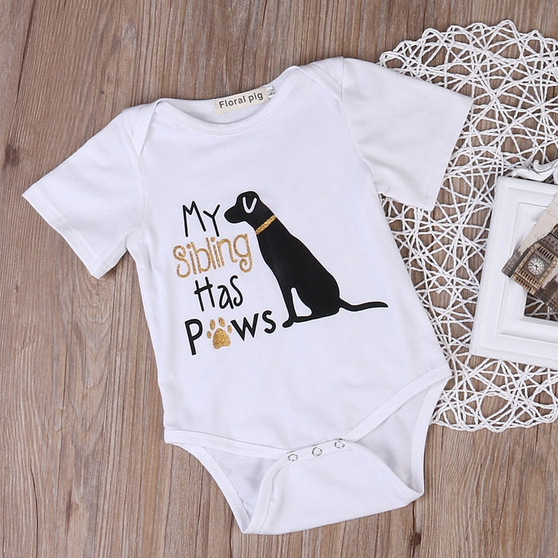 My Sibling Has Paws Onesie
