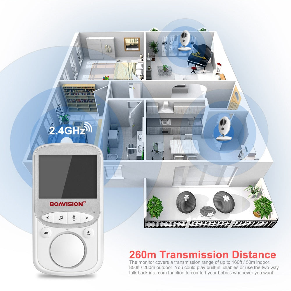 Portable Baby Monitor - BOGO 50% OFF