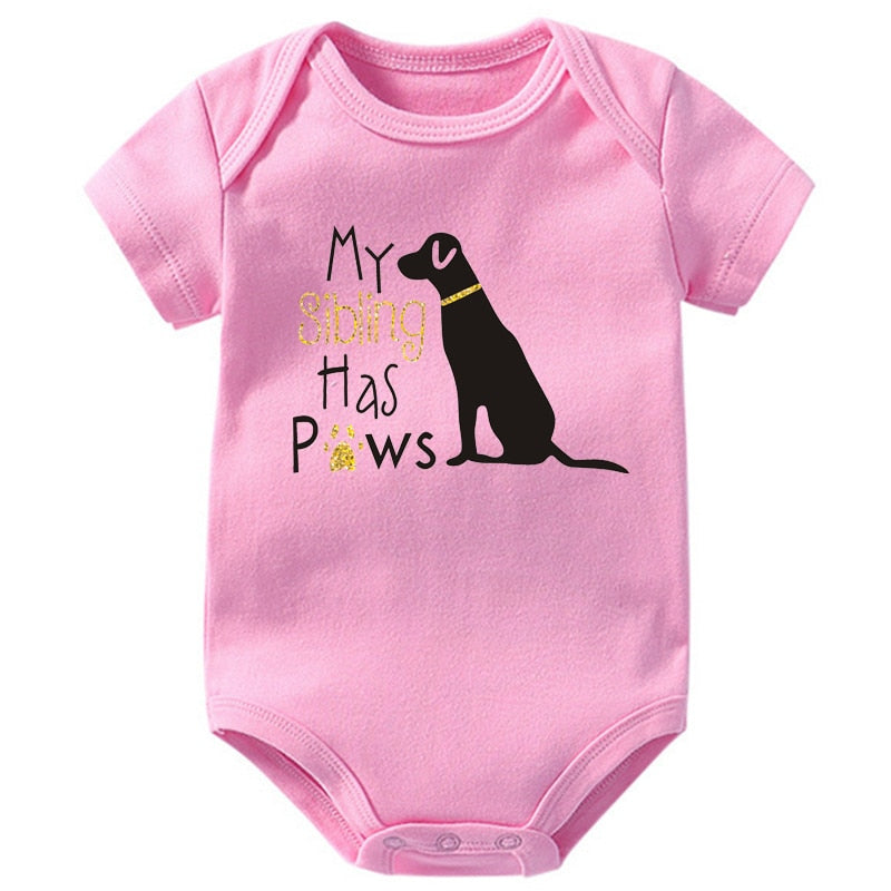 My Sibling Has Paws Onesie