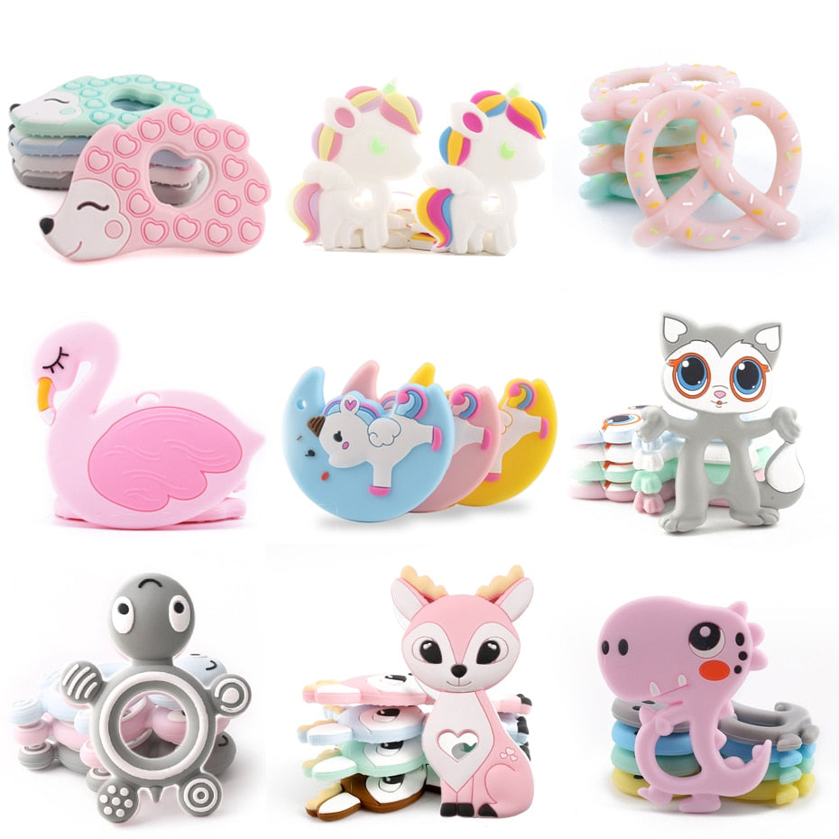 Cartoon Animal Teether