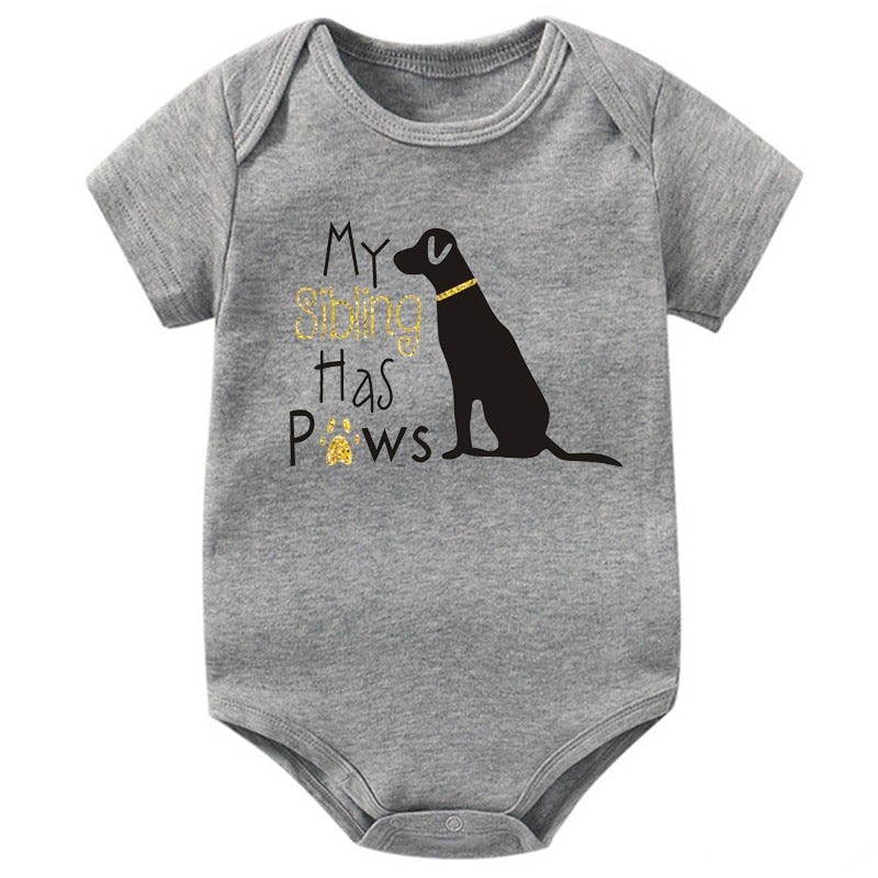 My Sibling Has Paws Onesie