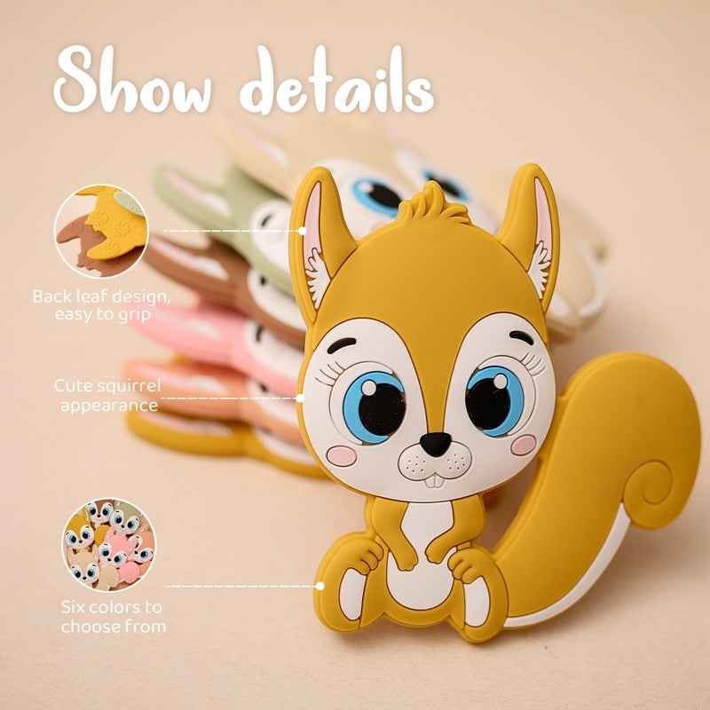 Cartoon Animal Teether